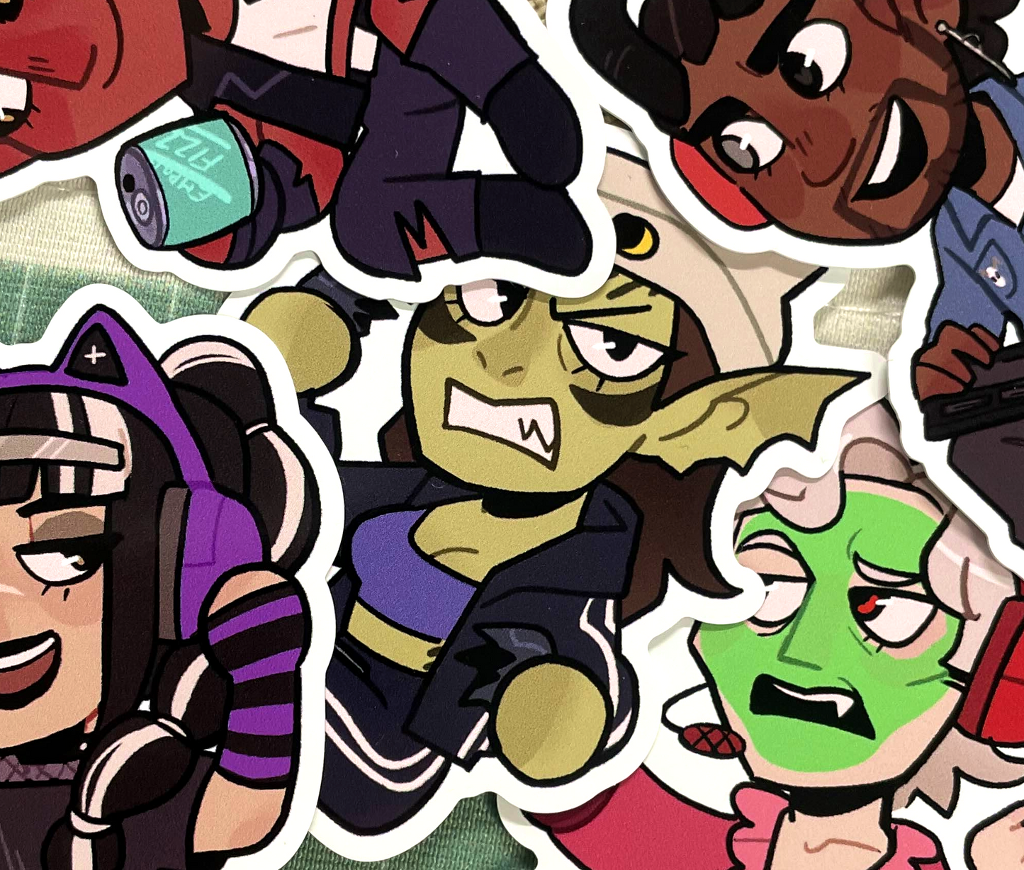 ModernAU BG3 Stickers