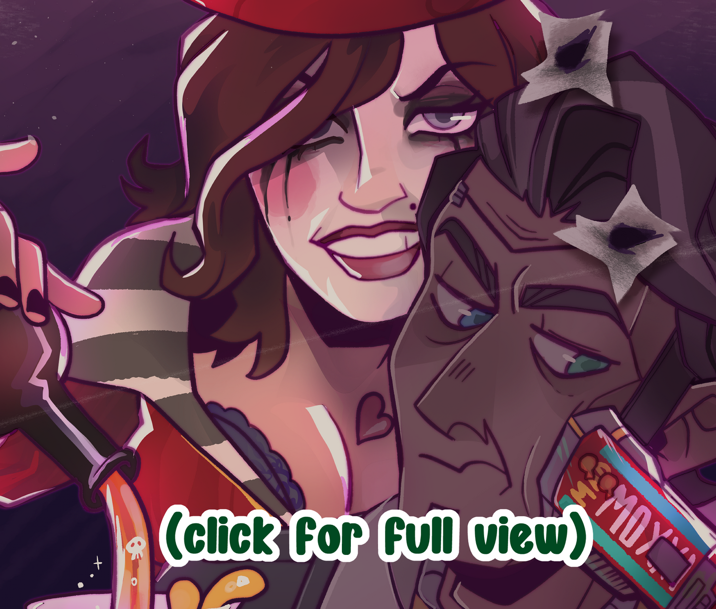 MOXXXI'S BAR A5 Art Print