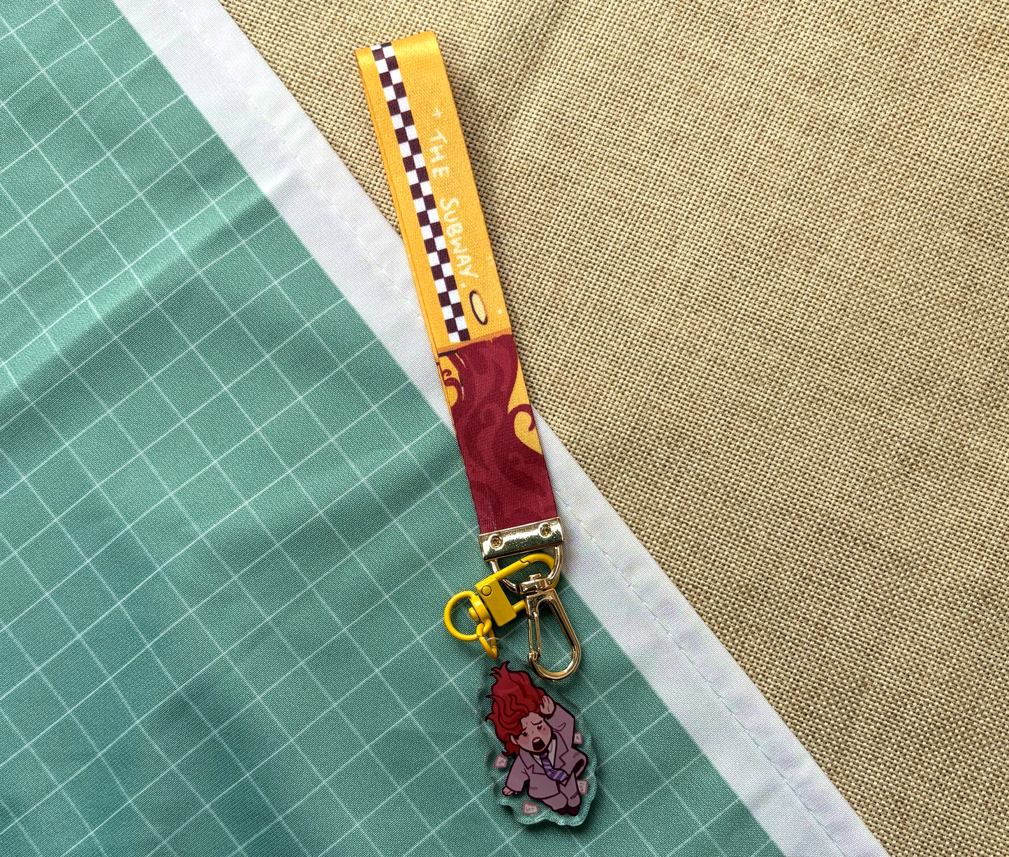 "The Subway" Keychain Lanyard