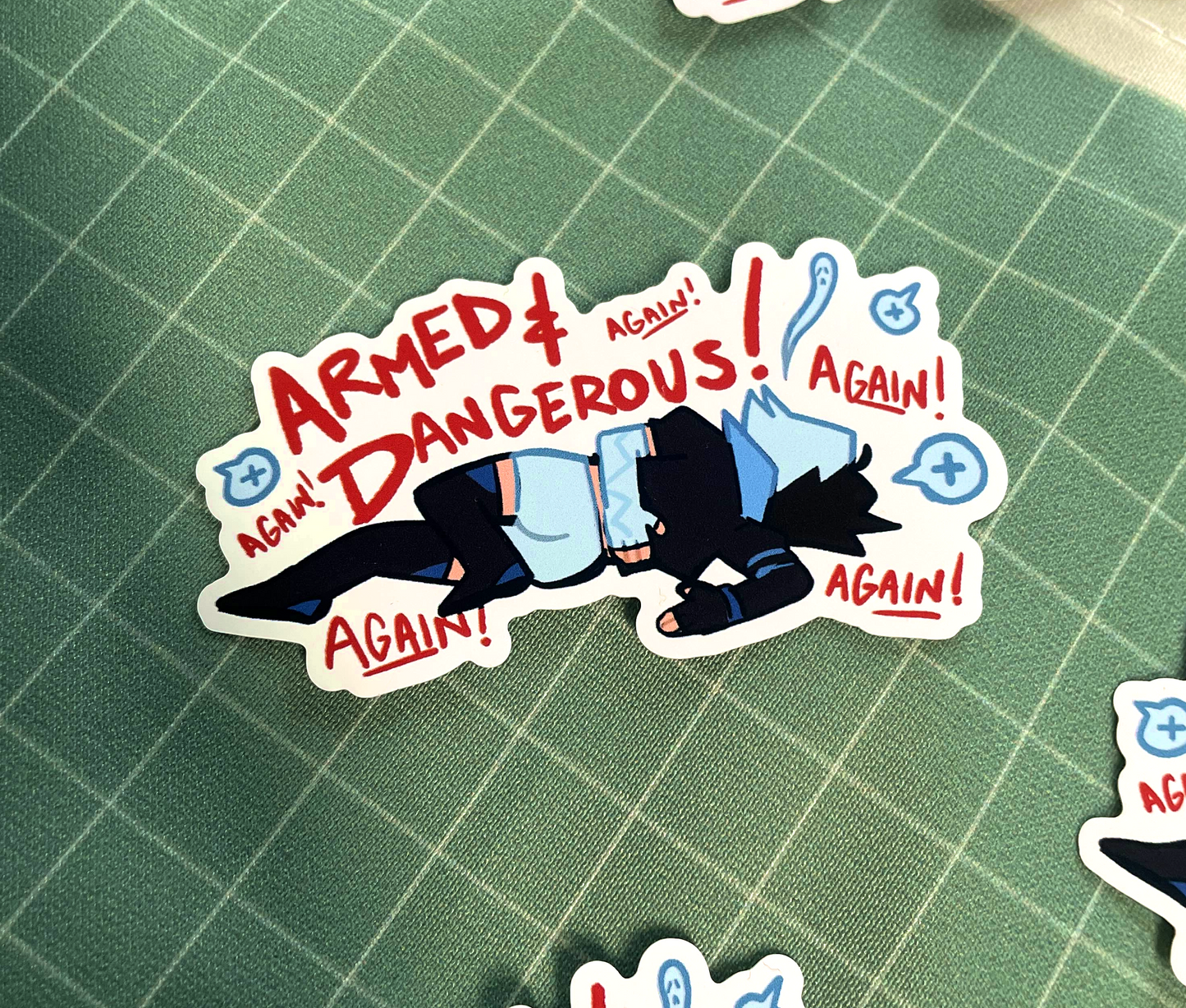 Armed and Dangerous Vinyl Sticker
