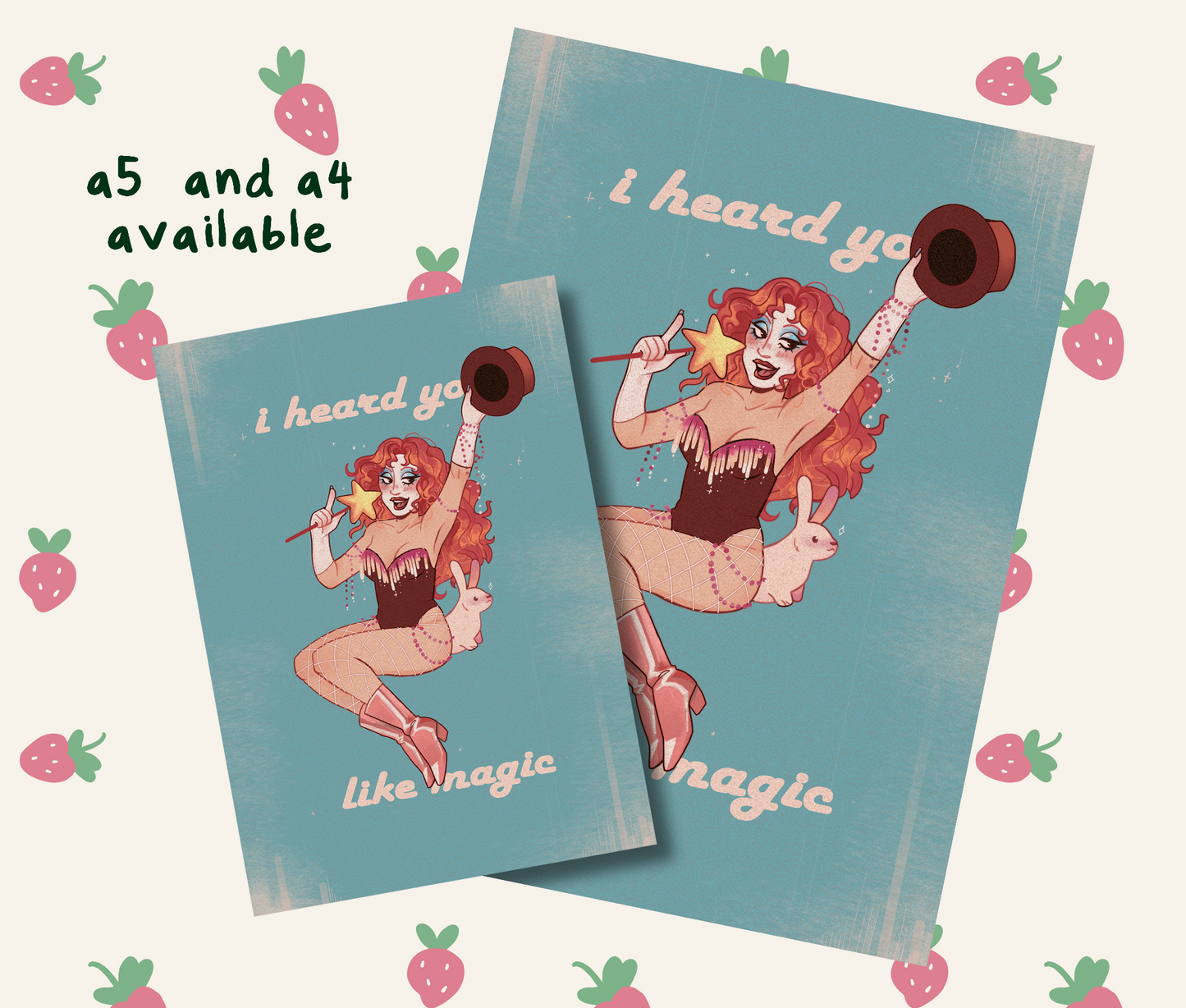Chappell Roan Magic A5/A4 Prints