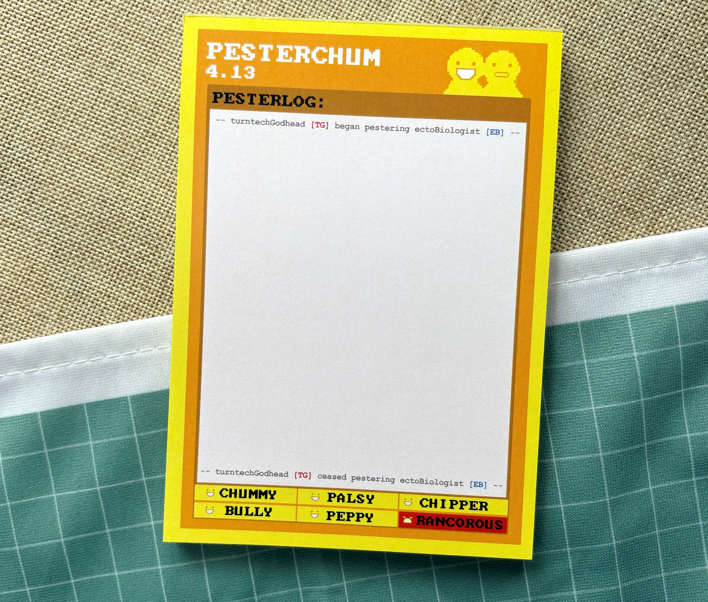 Homestuck Notepads