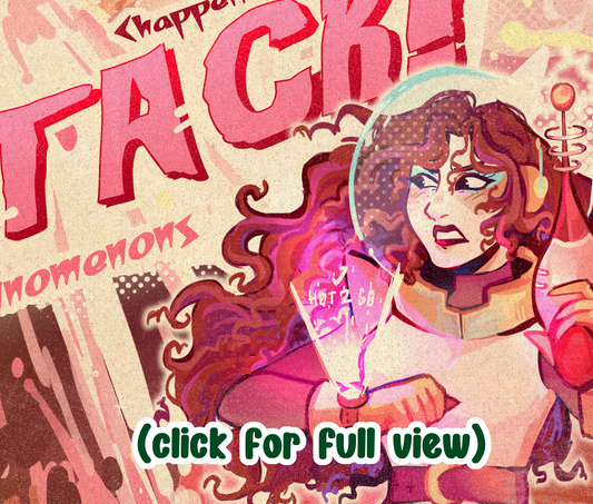 Attack of the Femininomenons A5 Print