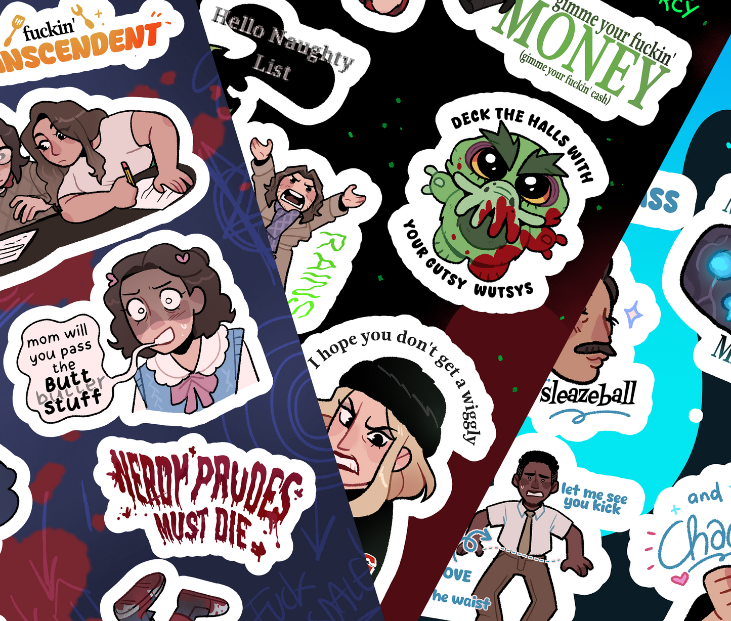 Hatchetfield Sticker Sheets