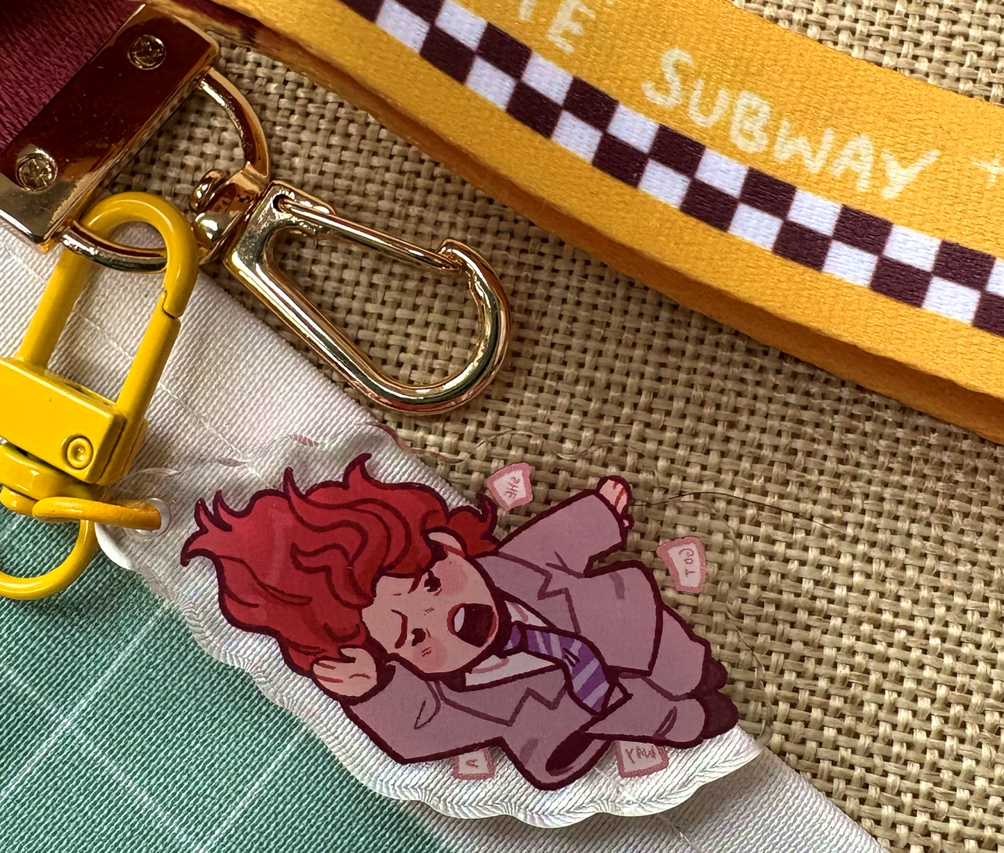 "The Subway" Keychain Lanyard