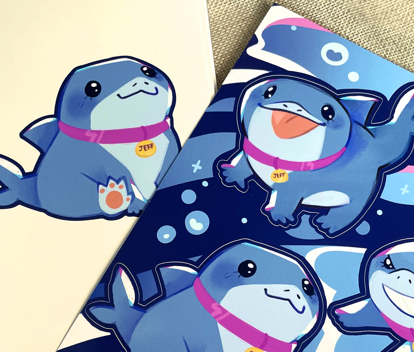 Jeff Sticker Sheet
