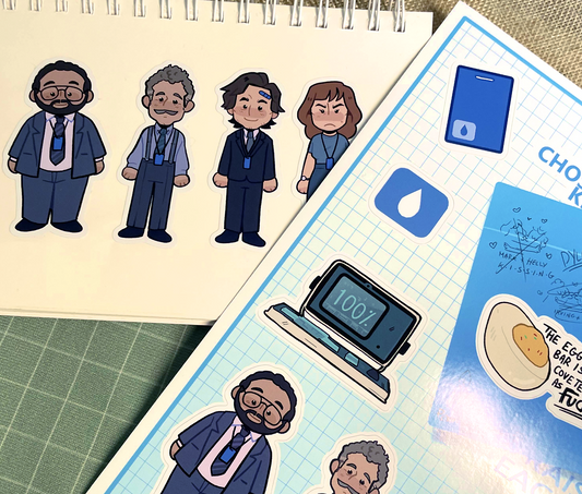 Severance Sticker Sheet