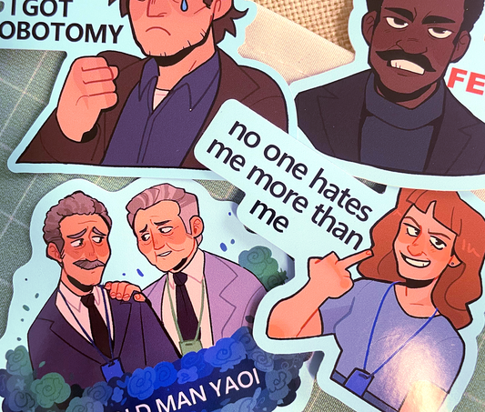 Severance Vinyl Stickers