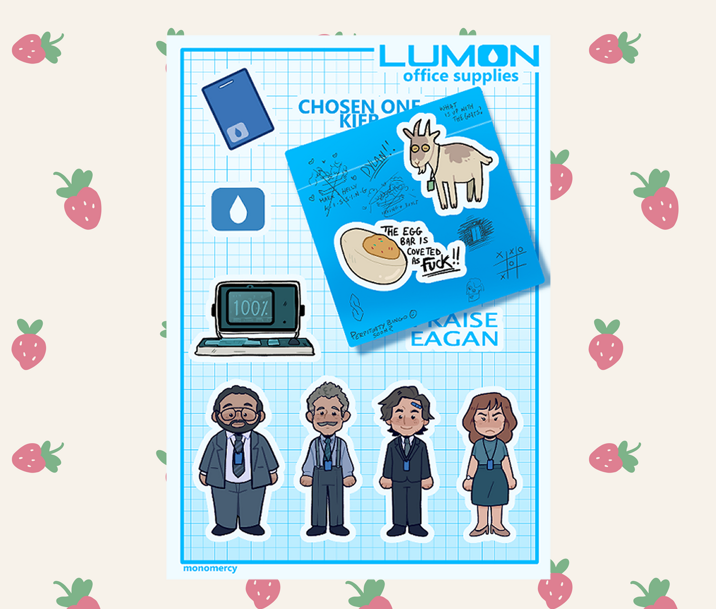 Severance Sticker Sheet