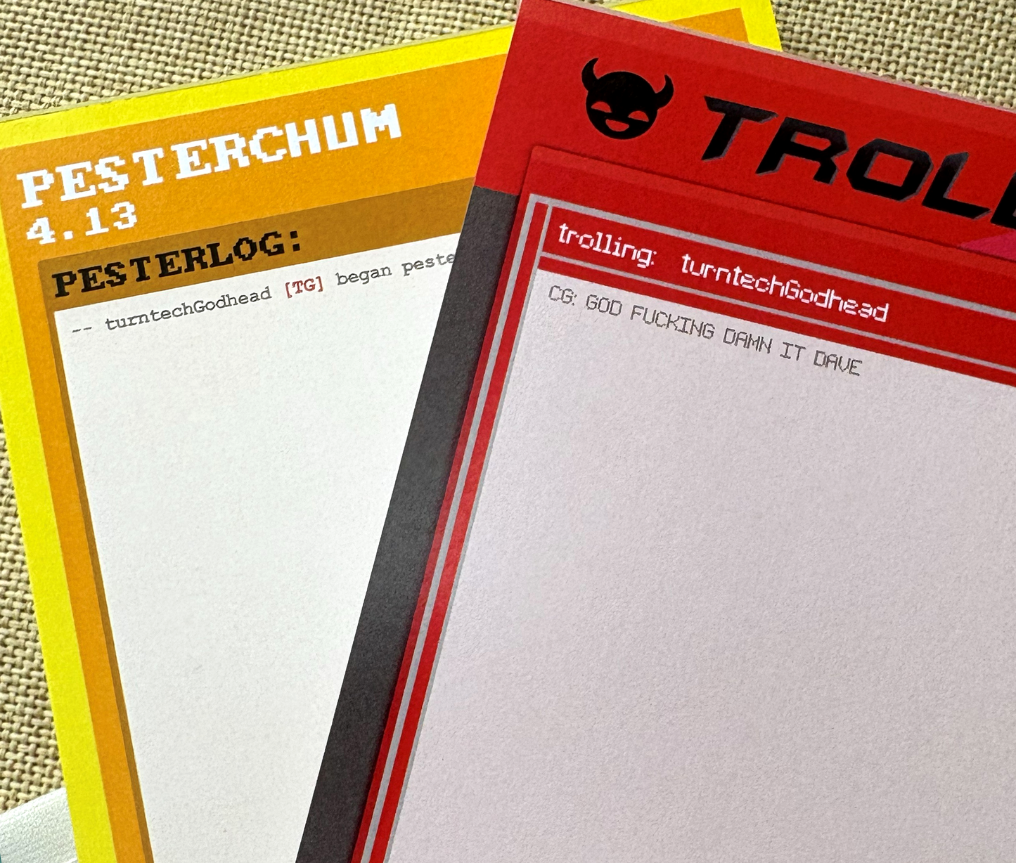 Homestuck Notepads