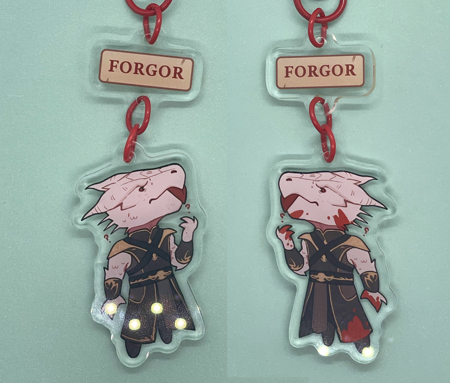 BG3 Sign Keychains