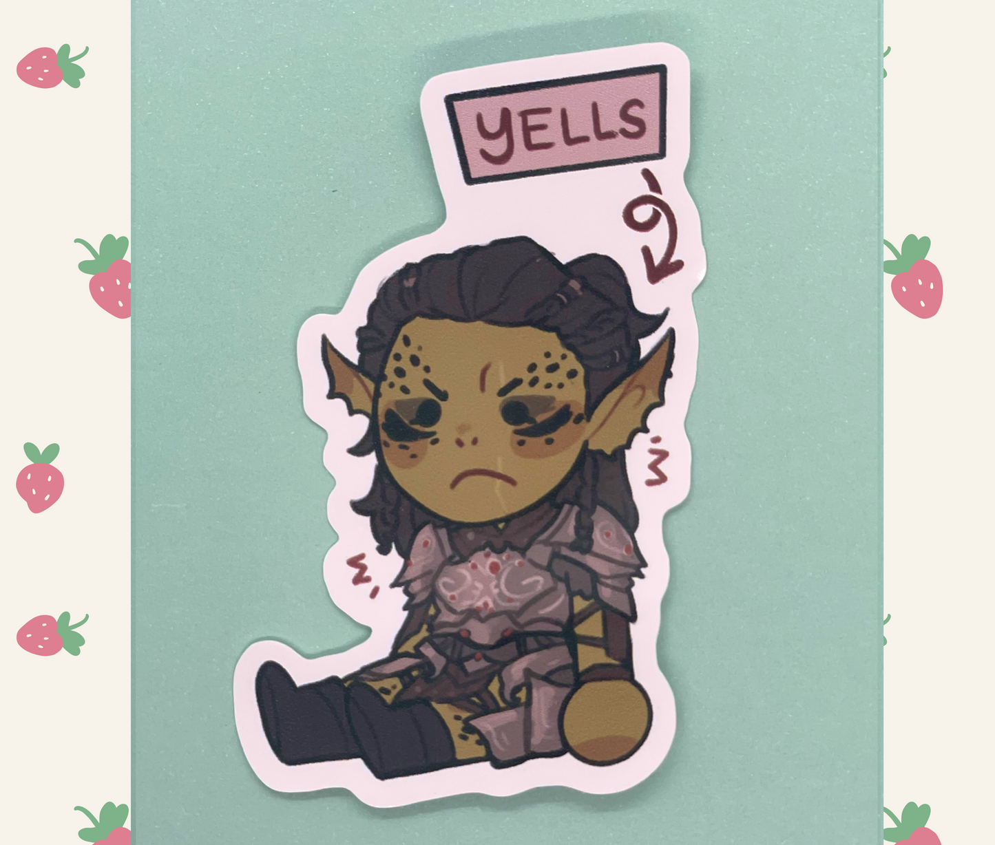 BG3 Chibi Companion Stickers