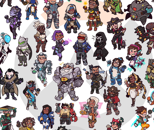 Overwatch 10th Anniversary Print