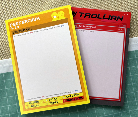 Homestuck Notepads