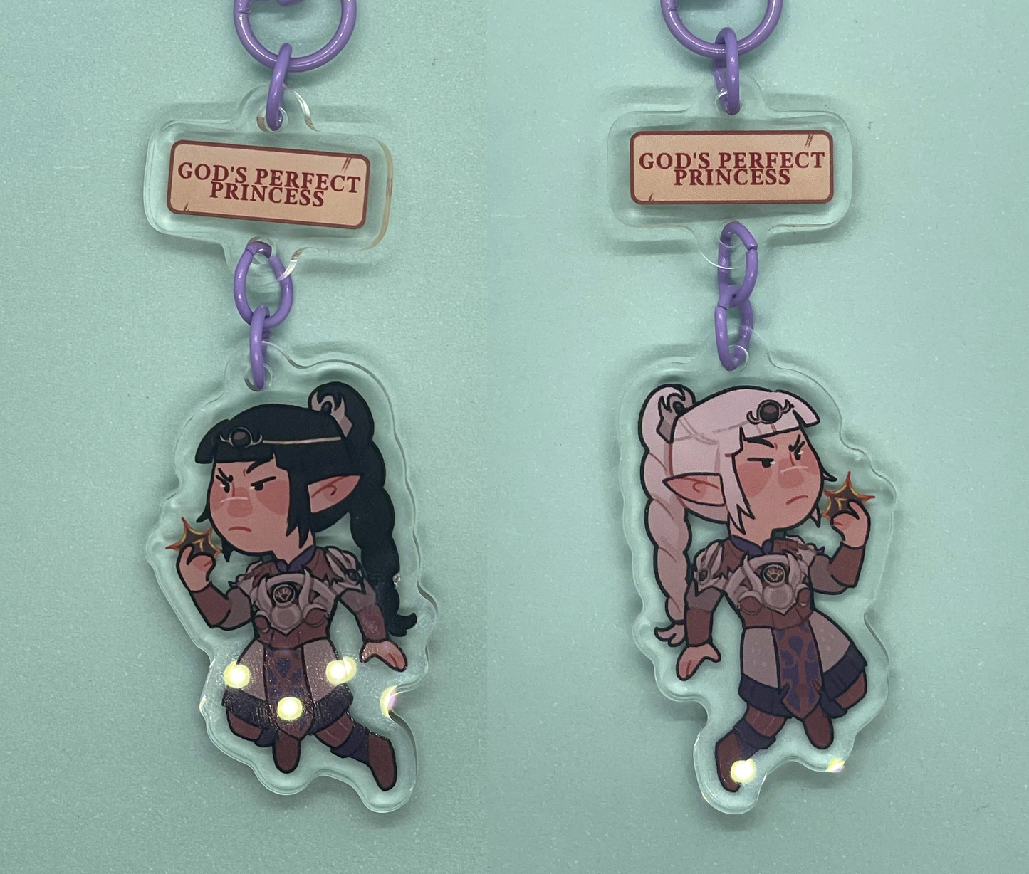 BG3 Sign Keychains