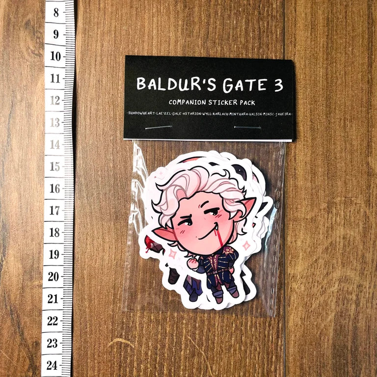 BG3 Ultimate Companion Sticker Pack