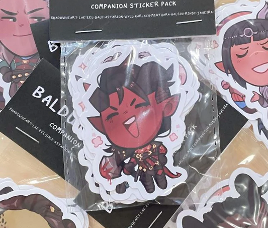 BG3 Ultimate Companion Sticker Pack