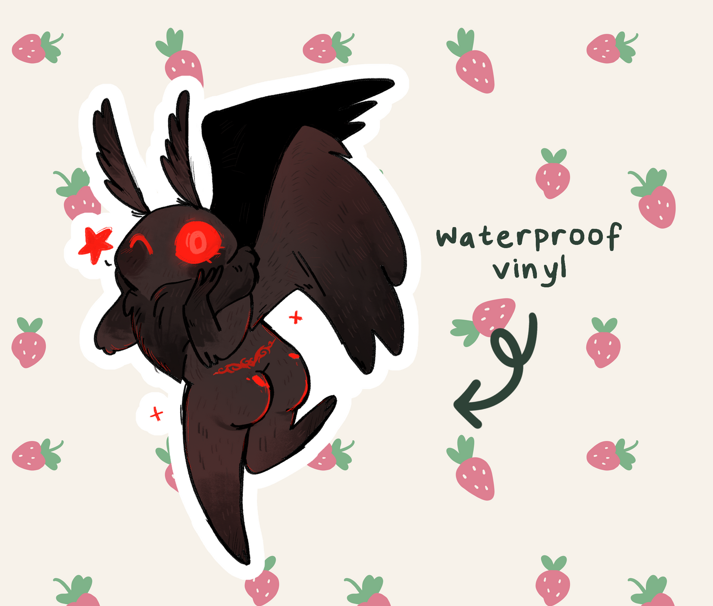 Mothman Sticker