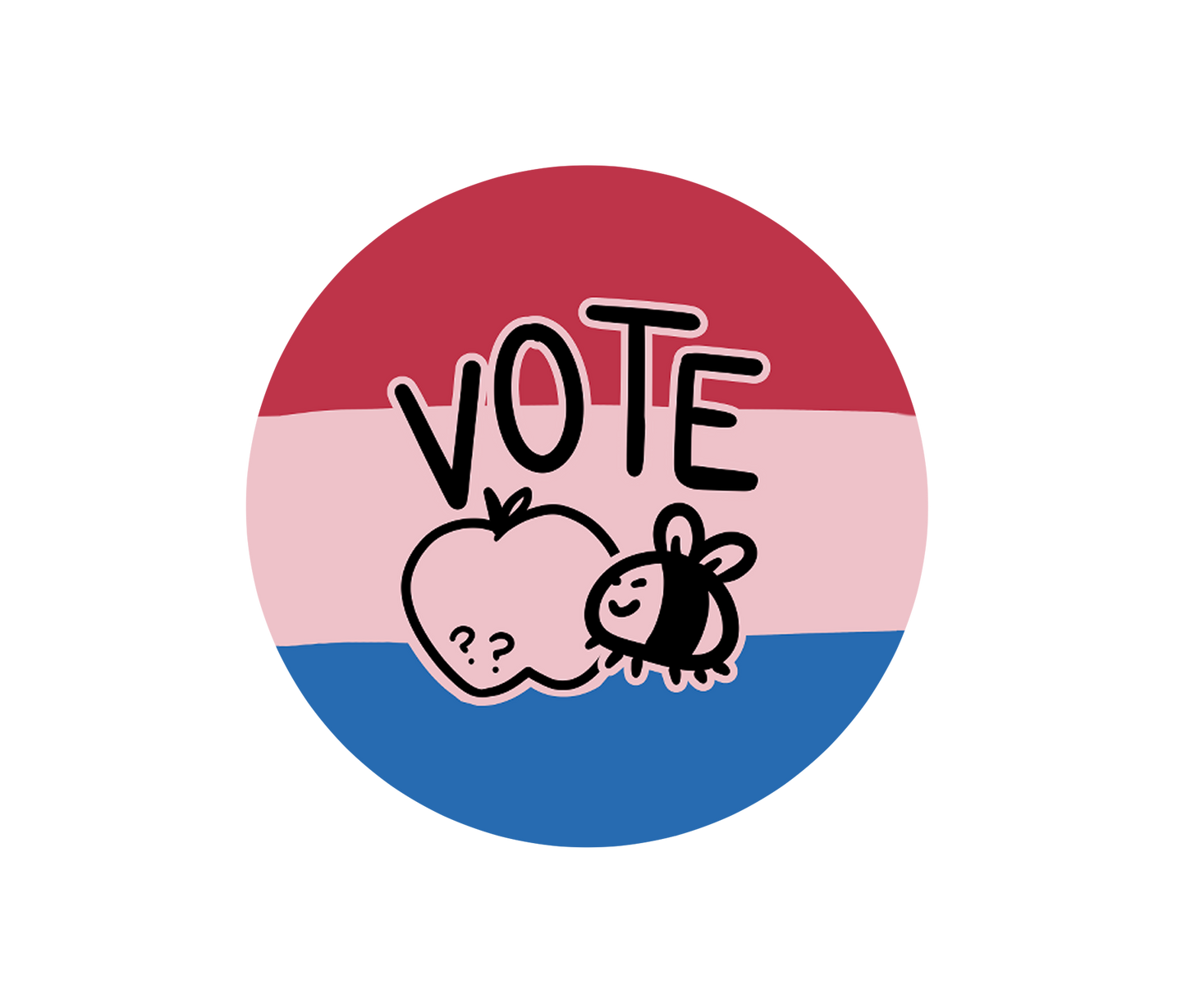 VOTE Applebees! Button Badge