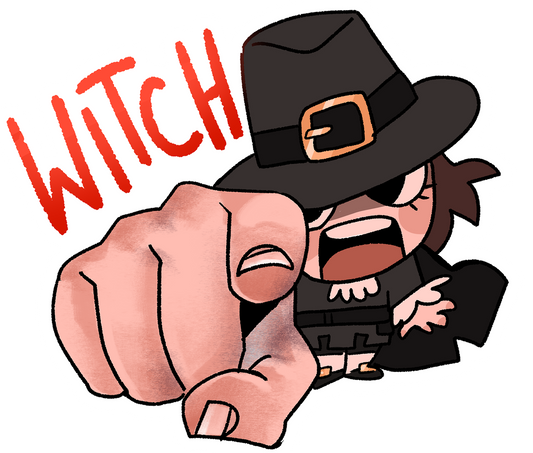 WITCH! Sticker