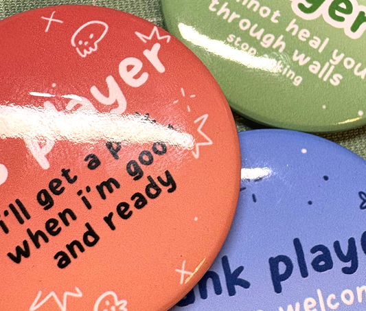 Gamer Main Role Button Badges