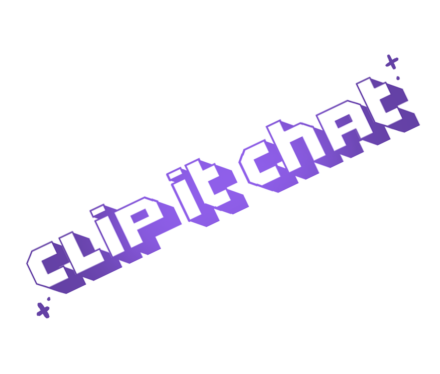 Clip it Chat Vinyl Sticker