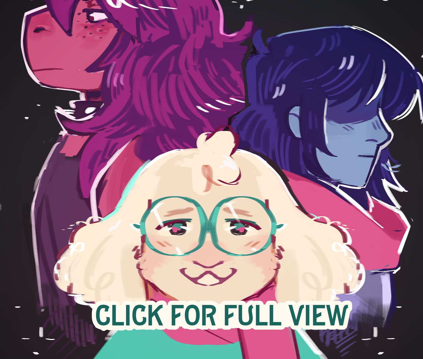 Deltarune Print