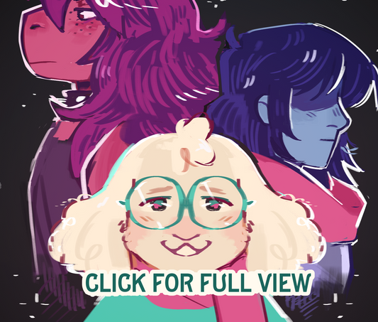 Deltarune Print