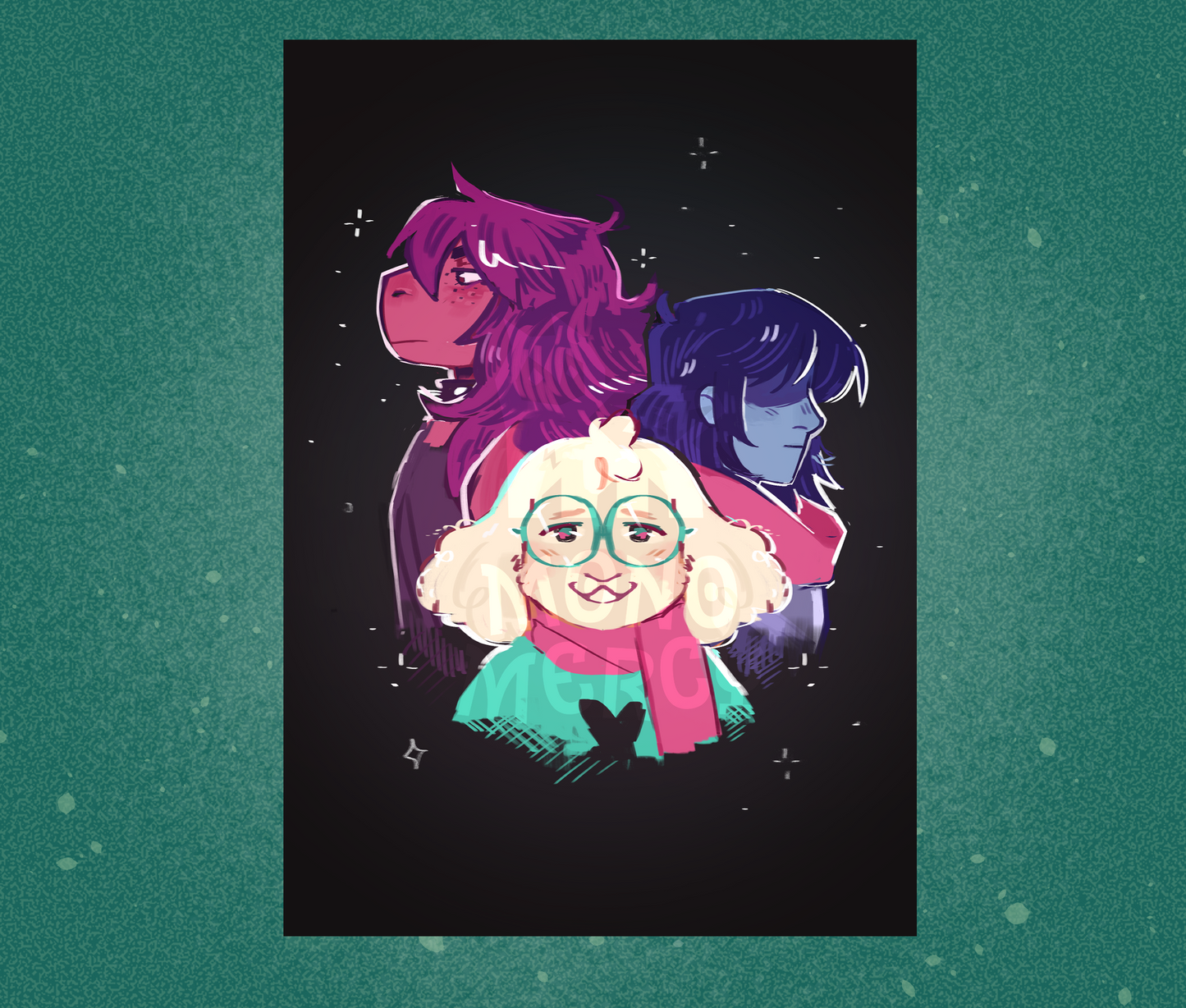 Deltarune Print