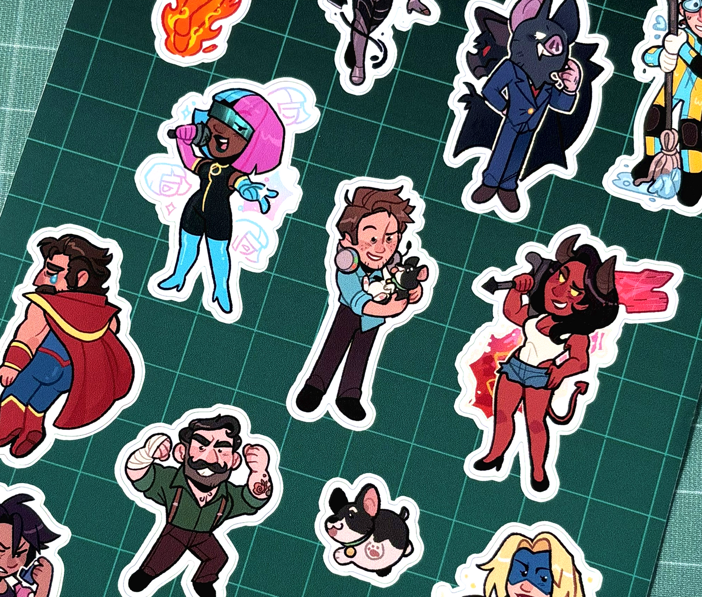 Dispatch Vinyl Sticker Sheet