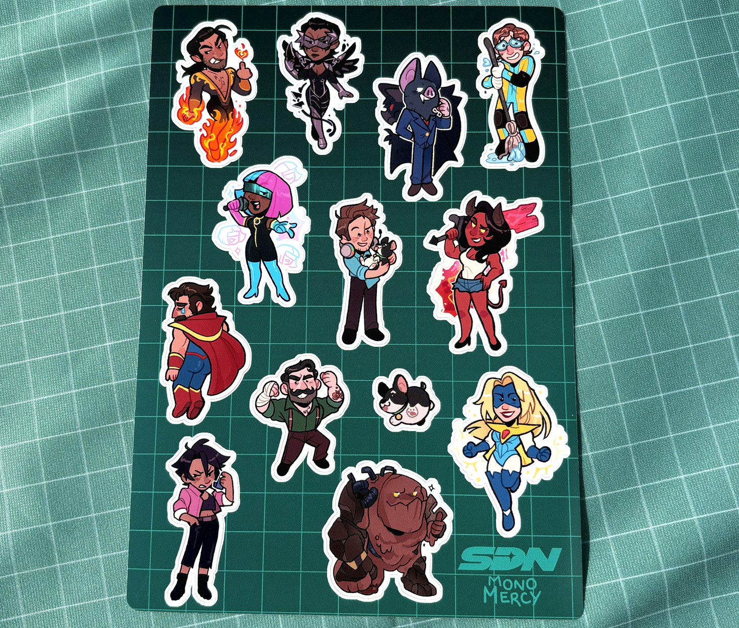 Dispatch Vinyl Sticker Sheet
