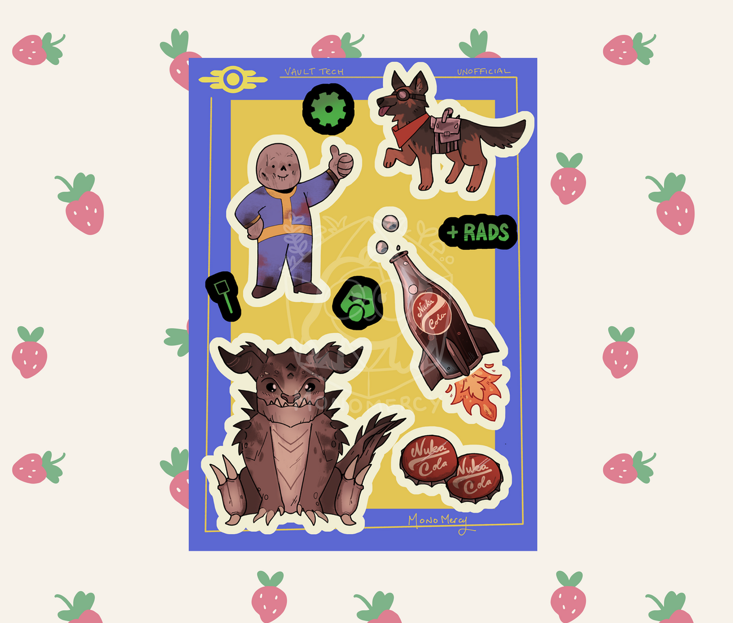 Fallout Sticker Sheet