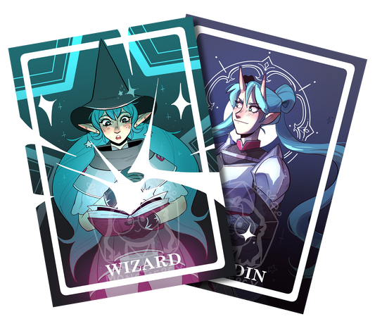 Fantasy Miku Foil Prints