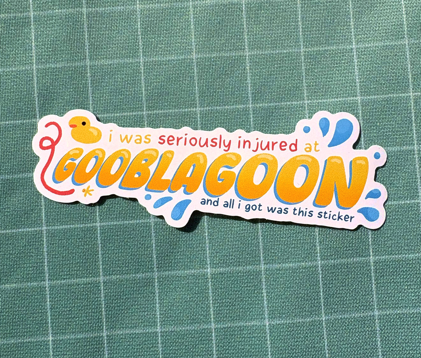 Gooblagoon Vinyl Sticker