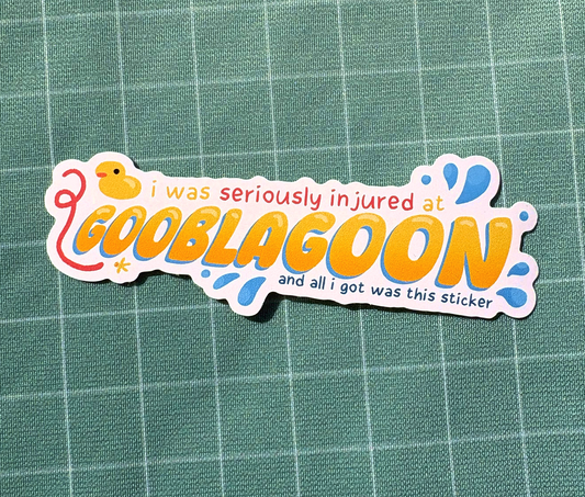 Gooblagoon Vinyl Sticker