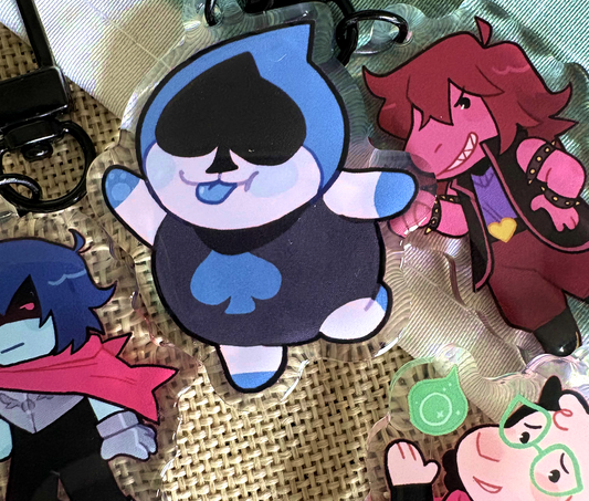 Deltarune Keychains