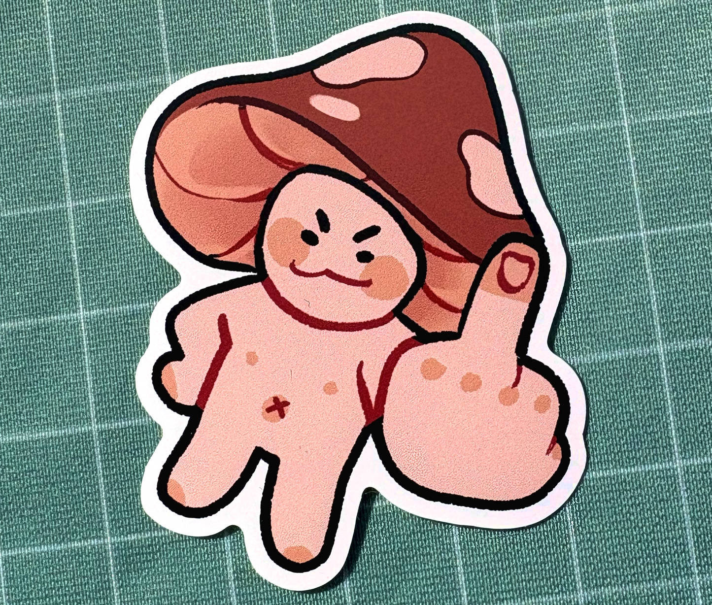 Mushguy Vinyl Sticker