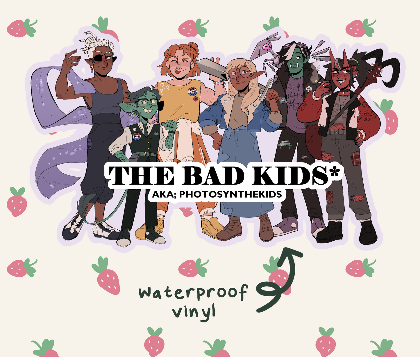 Photosynthekids Vinyl Sticker