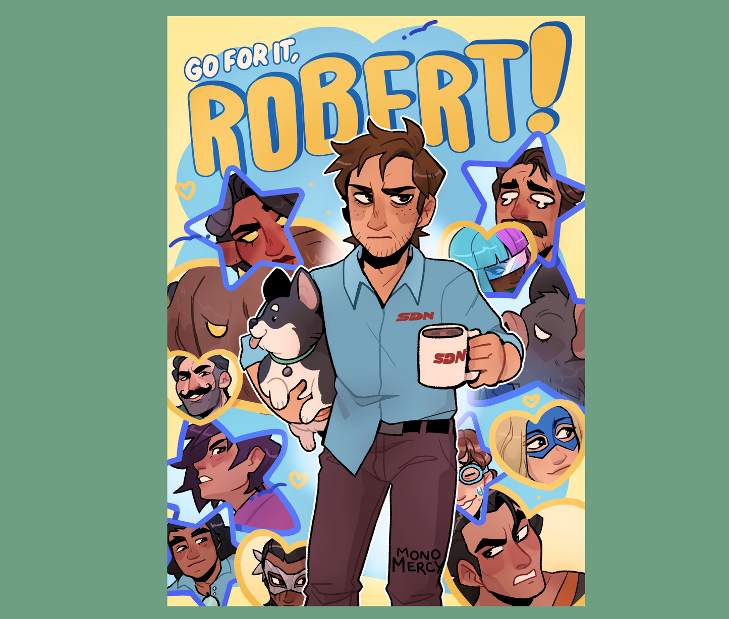 Go for it Robert! Print [PREORDER]