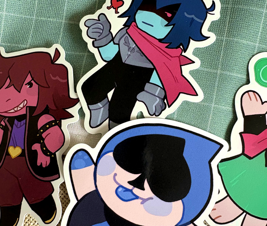 Deltarune Stickers